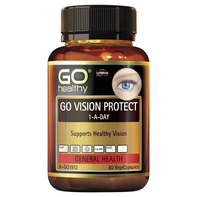 GO Healthy Vision Protect 60 Vege Capsules