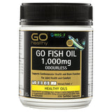 GO Healthy Fish Oil 1000mg Odourless 200 Softgel Capsules
