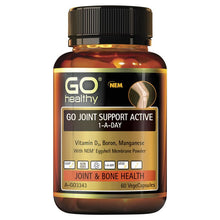 Load image into Gallery viewer, GO Healthy Joint Support Active 1 A Day 60 Vege Capsules