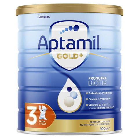 Aptamil Gold+ 3 Toddler Nutritional Supplement From 1 Year 900g