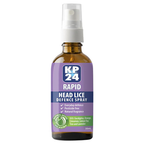 KP24 Rapid Head Lice/Nit Defence Spray 50ml