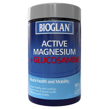 Load image into Gallery viewer, Bioglan Magnesium + Glucosamine 180 Tablets