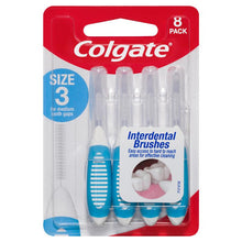 Load image into Gallery viewer, Colgate Interdental Brushes Size 3 8 Pack
