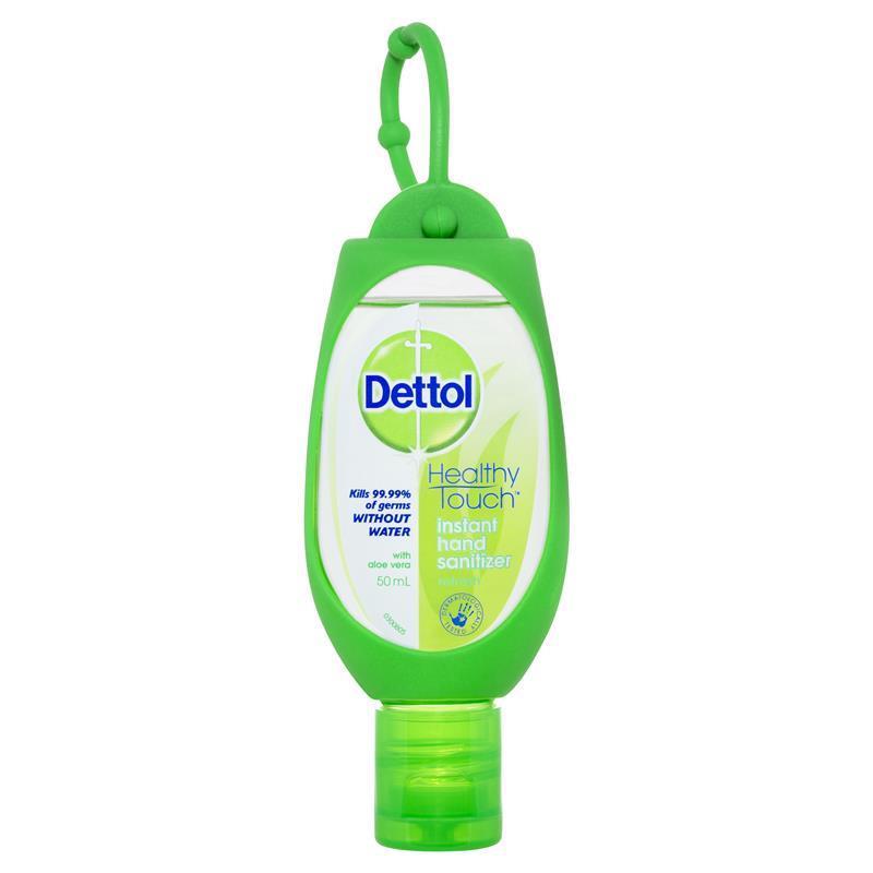 Dettol Instant Hand Sanitiser Refresh Green Clip 50mL