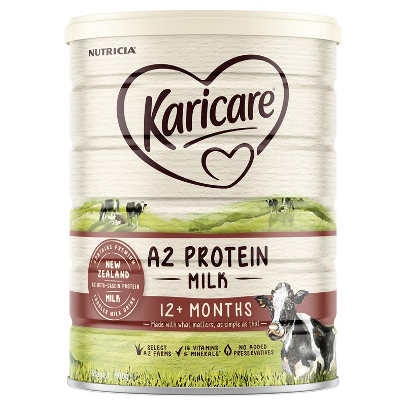 Karicare+ A2 Stage 3 Protein Toddler Formula From 1 Years 900g