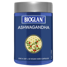 Load image into Gallery viewer, Bioglan Ashwagandha 6000mg 60 Vegan Capsules