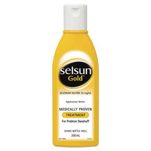 Load image into Gallery viewer, Selsun Gold 200mL - Anti-Dandruff Treatment Shampoo