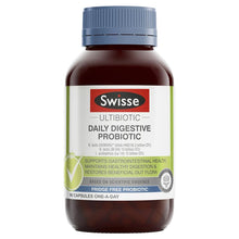 Load image into Gallery viewer, SWISSE Ultibiotic Daily Digestive Probiotic 90 Capsules