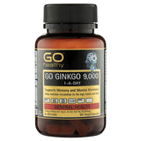 GO Healthy Ginkgo 9000+ 60 Vege Capsules
