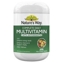 Load image into Gallery viewer, Nature&#39;s Way Complete Daily Multivitamin 200 Tablets