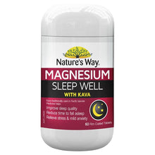 Load image into Gallery viewer, Nature&#39;s Way Magnesium Sleep Well 60 Tablets
