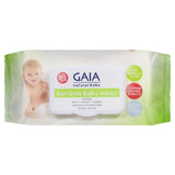 Gaia Natural Baby Bamboo Wipes 80 Wipes