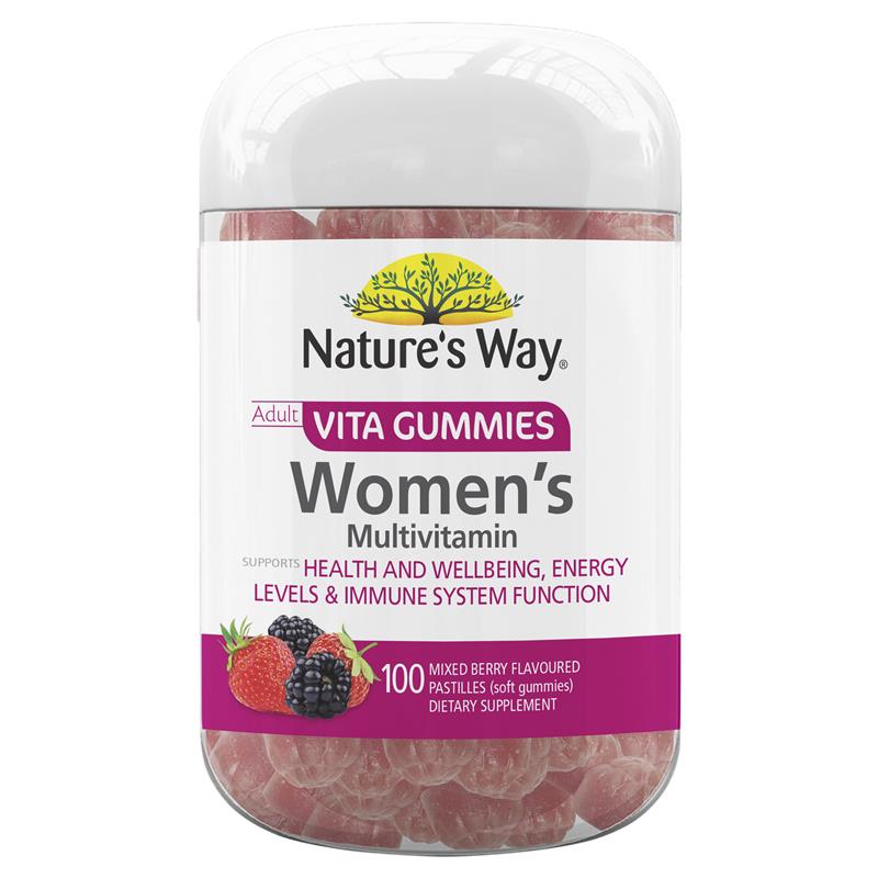 Nature's Way Vita Gummies Adult Womens Multivitamin 100