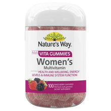 Load image into Gallery viewer, Nature&#39;s Way Vita Gummies Adult Womens Multivitamin 100
