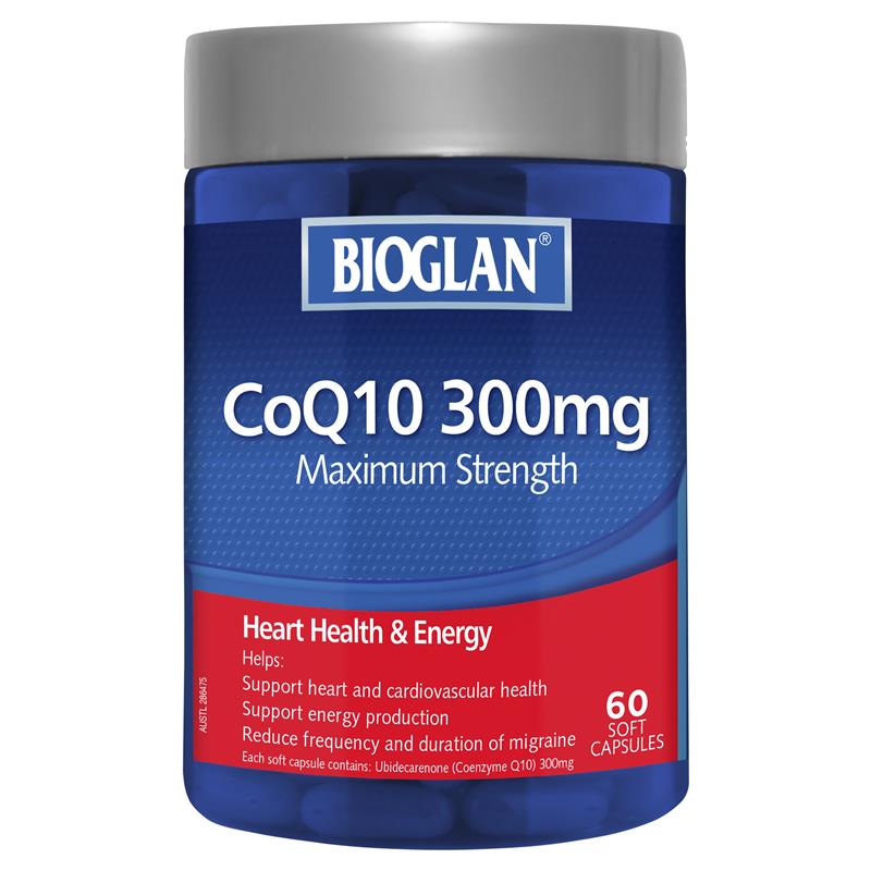 Bioglan CoQ10 300mg 60 Capsules