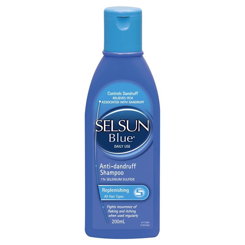 Selsun Blue Replenishing Anti-Dandruff Shampoo 200mL