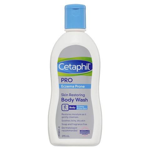 Cetaphil Pro Eczema Prone Skin Restoring Body Wash 295ml