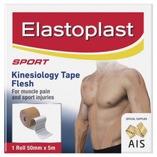 Load image into Gallery viewer, Elastoplast Sport K Tape Beige 5cm x 5m 1 Roll