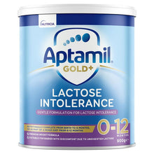 Load image into Gallery viewer, Aptamil Gold+ Lactose Intolerance Baby Infant Formula 0 - 12 Months 900g