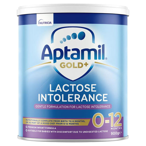 Aptamil Gold+ Lactose Intolerance Baby Infant Formula 0 - 12 Months 900g