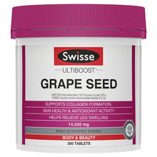 Load image into Gallery viewer, SWISSE Ultiboost Grape Seed 14250mg 300 Tablets