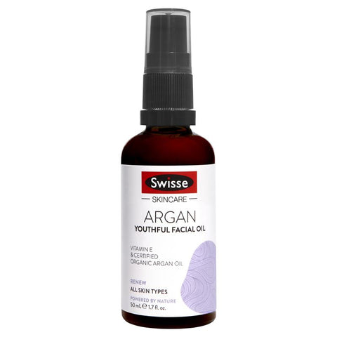 Swisse Skincare Argan Youthful Facial Oil 50ml