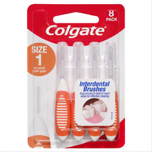 Load image into Gallery viewer, Colgate Interdental Brushes Size 1 8 Pack