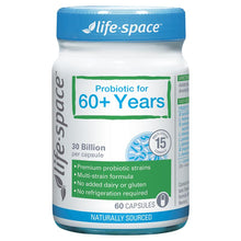 Load image into Gallery viewer, Life-Space Probiotic for 60+ Years 60 Capsules