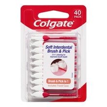 Load image into Gallery viewer, Colgate Soft Interdental Brush &amp; Pick 40 Pack