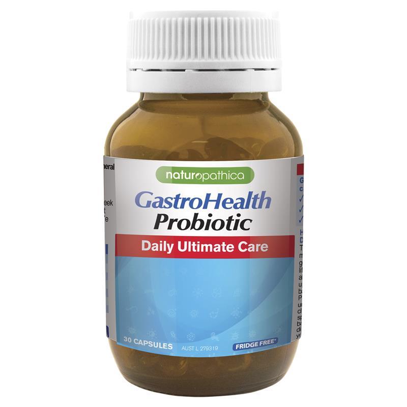 Naturopathica Gastrohealth Probiotic Daily Ultimate Care 100 Billion 30 Capsules