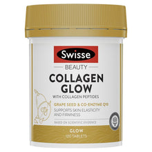 Load image into Gallery viewer, Swisse Beauty Collagen Glow With Collagen Peptides 120 Tablets