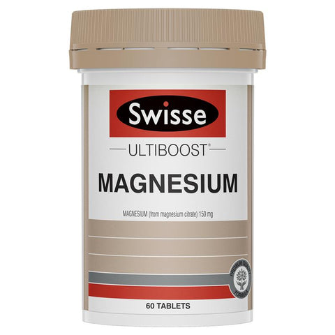 SWISSE Ultiboost Magnesium 60 Tablets