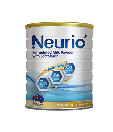 Neurio Formulated Milk Powder With Lactoferrin & Sialic Acid 60g Sachet