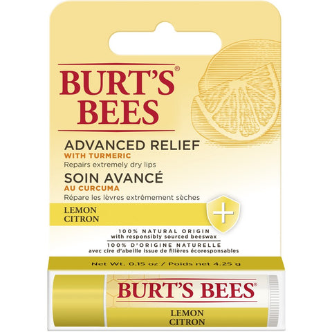 Burt's Bees Advanced Relief Lemon Lip Balm 4.25g
