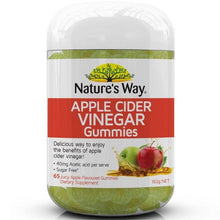 Load image into Gallery viewer, Nature&#39;s Way Apple Cider Vinegar 65 Gummies
