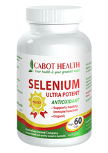 Load image into Gallery viewer, Cabot Health Selenium Ultra Potent 60 Capsules