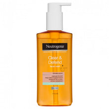 Load image into Gallery viewer, Neutrogena Clear &amp; Defend Facial Wash 200mL
