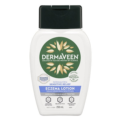 DermaVeen Sensitive Relief Eczema Lotion 250mL