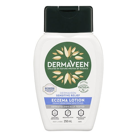 DermaVeen Sensitive Relief Eczema Lotion 250mL