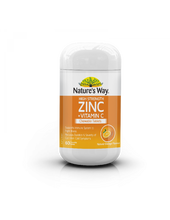 Load image into Gallery viewer, Nature&#39;s Way High Strength Zinc + Vitamin C Chewable 60 Tablets