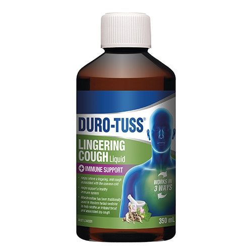 Duro-Tuss Lingering Cough + Immune Support 350mL