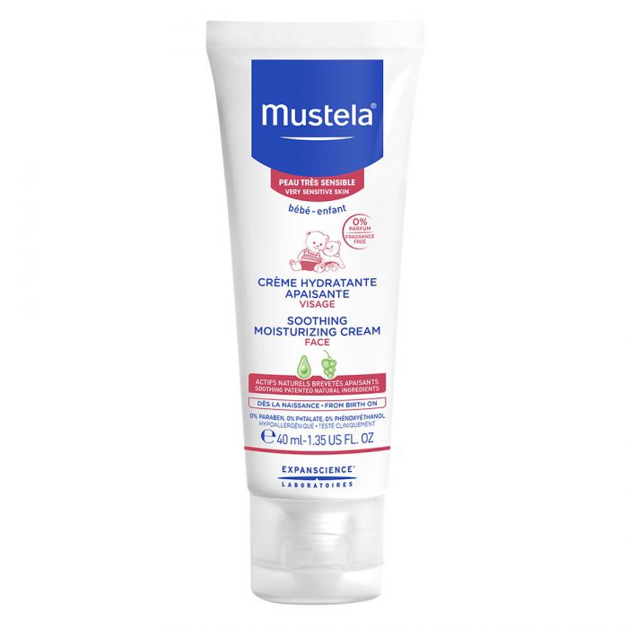 Mustela Soothing Moisturising Face Cream 40mL