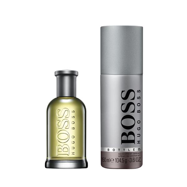 Hugo Boss Bottled Eau De Toilette 50mL Spray and Deodorant Spray 150mL Better Value Pharmacy