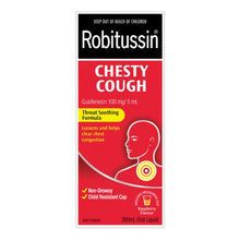 Load image into Gallery viewer, Robitussin Chesty Cough Liquid 200mL (Limit ONE per Order)