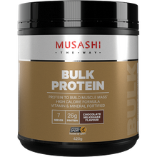 Load image into Gallery viewer, Musashi Bulk Protein Chocolate 420g