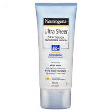 Load image into Gallery viewer, Neutrogena Ultra Sheer Body Lotion SPF50+ 85mL