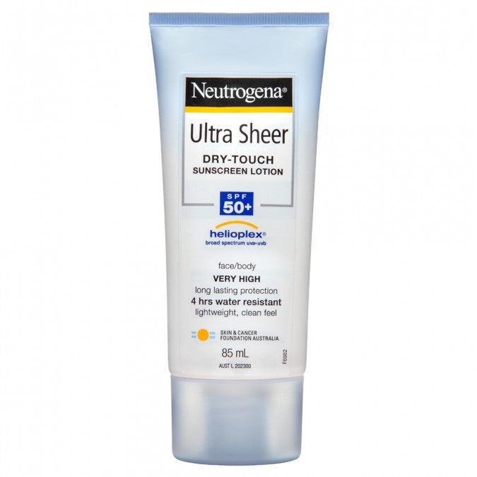 Neutrogena Ultra Sheer Body Lotion SPF50+ 85mL