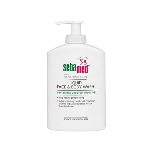 Sebamed Liquid Face & Body Wash 300mL Pump