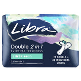 Libra Thin 2 in 1 Liner 20 Pack