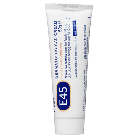 E45 Dermatological Cream for Dry Skin and Eczema 50g